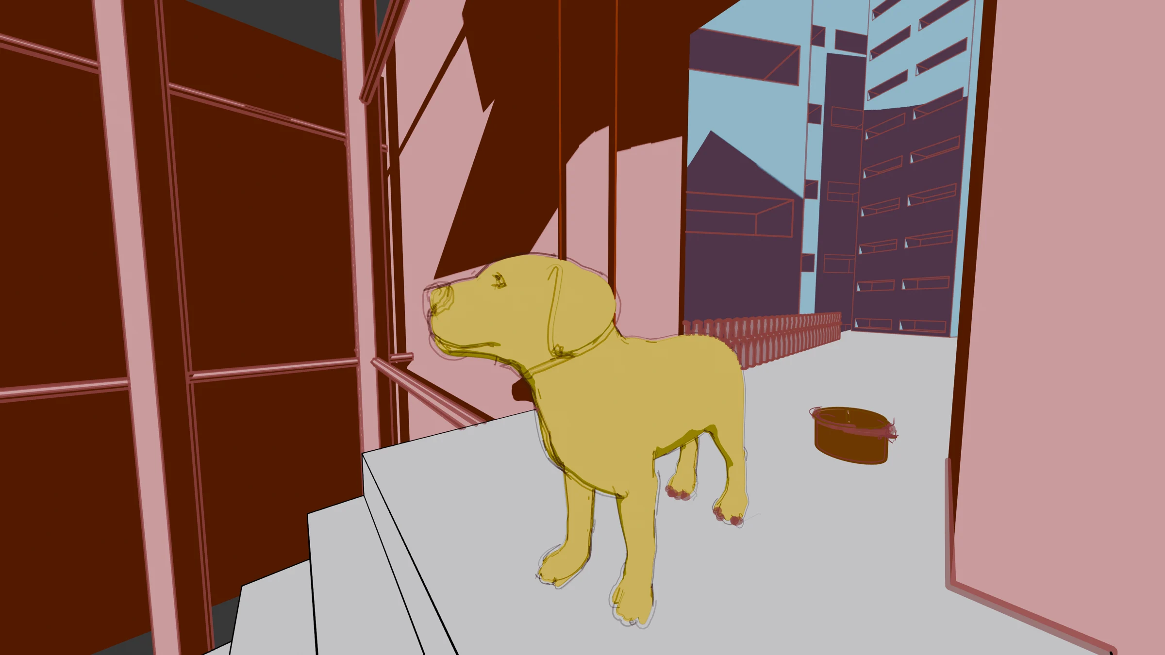 DOGGE · 着色阶段