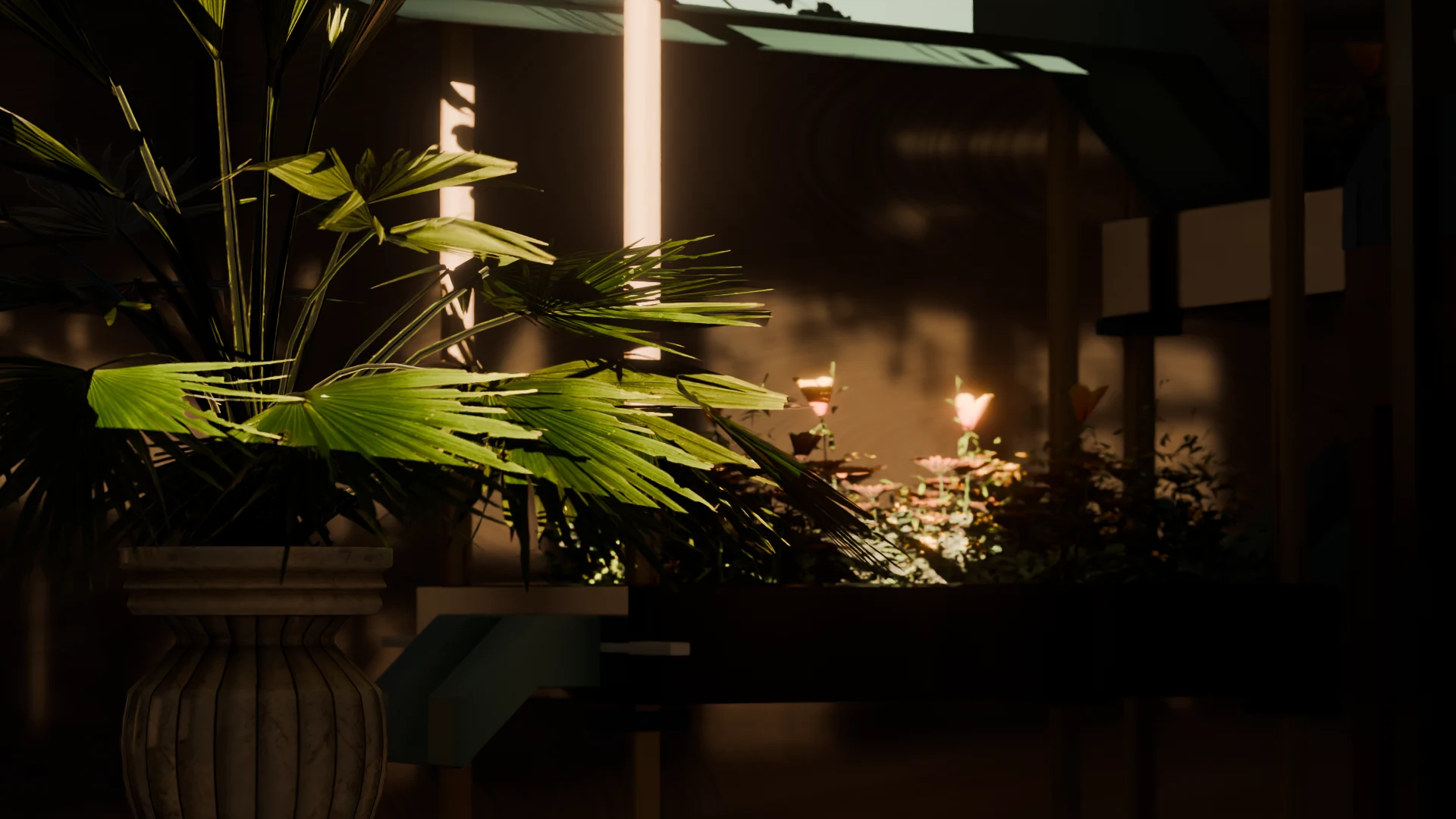 Pocket Park · 植物与光照